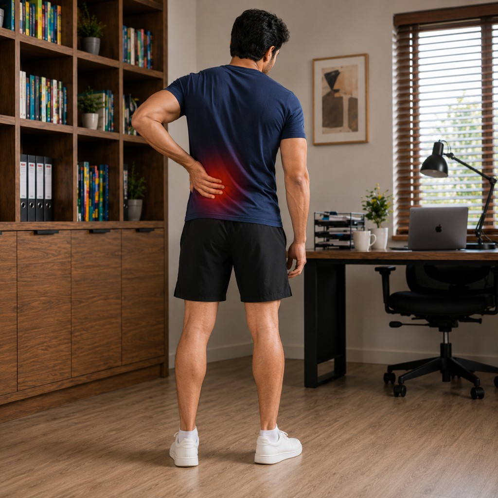 Back pain relief support