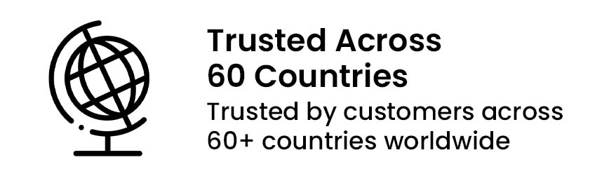 Trusted Across 60 Countries