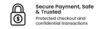 Secure Payment, Safe & Trusted